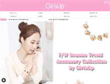 Tablet Screenshot of girlsup.kr
