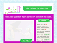 Tablet Screenshot of girlsup.org